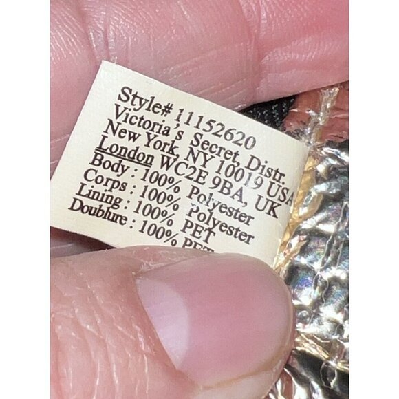 NWOT VICTORIA'S SECRET Insulated Cooler Tote Bag Zip Top Nautical Beach Themed - Picture 16 of 16